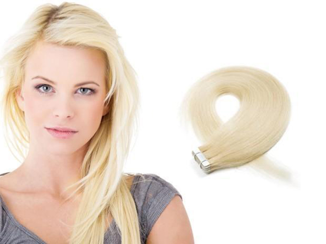 YAOARA 20pcs 50g Straight Tape In Hair Extensions #24 Sandy Blonde YAOARA 20pcs 50g Straight Tape In Hair Extensions #24 Sandy Blonde